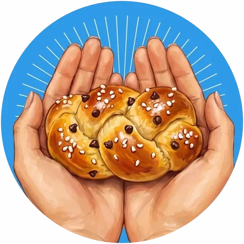Illustration of Italian Braid